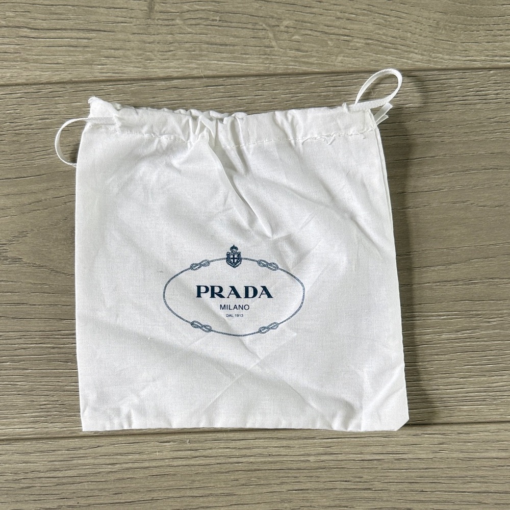 Prada White Drawstring Bag - image 1